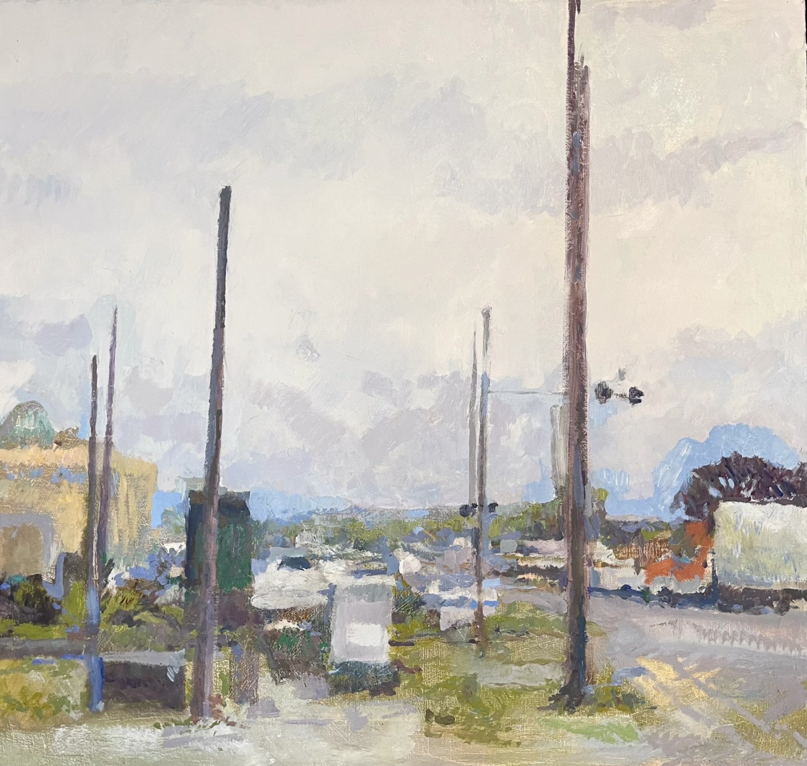 HOLGATE STREET, Peter Malarkey, oil on linen, 30 x 32 inches, copyright ©2024